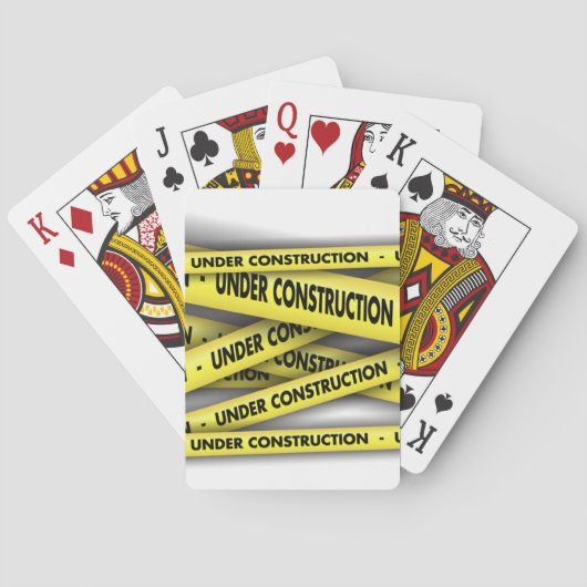 En construction Cartes de jeu (dos)