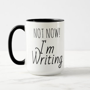 En Coque de Mug de l'écrivain
