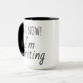 En Coque de Mug de l'écrivain (Devant gauche)