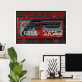 En Coque De Zombies Poster De Joueur - Armes À Feu (Bureau à domicile)