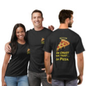 En Crust We Trust" T-shirt de Pizza Lover
