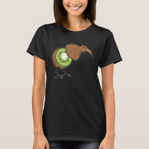 en Cute Kiwi voor Halloween Kiwi Fruit Kiwi Bird T-shirt