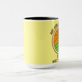 "En daar gaan we weer! Ik bedoel..." Koffie/thee-M Mok (Midden)