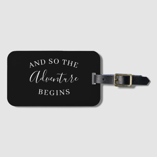 EN DAAROM BEGINT DE ADVENTUUR MET HET VERBREKEN VA BAGAGELABEL (Voorkant (horizontaal))