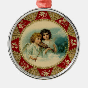 En de Angels Sing - Holiday Metalen Ornament