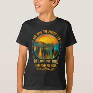 En de bossen in ik ga - Wandel Kampen Berg T-shirt