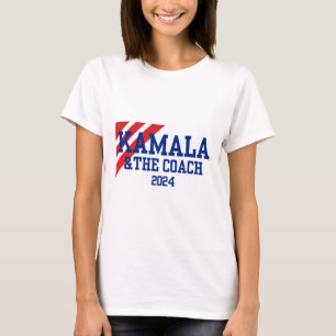 En de coach 2024 Kamala Harris Tim Walz T-shirt