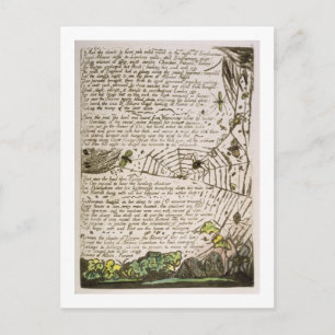 "En de wolken en branden...", bord 14 uit "Europa" Briefkaart