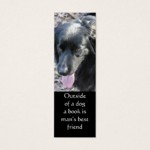 En dehors de d'un signet de chien