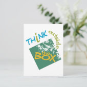 En dehors de la carte postale Box (Debout devant)