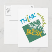 En dehors de la carte postale Box (Devant / Derrière)