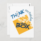 En dehors de la carte postale Box (Devant / Derrière)