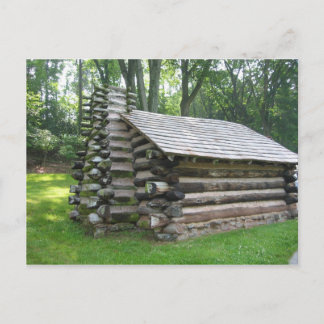 En dehors de la vieille carte postale Cabine