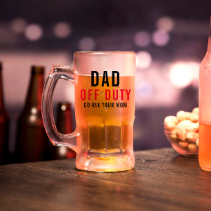 En dehors du service Tasse de bière amusante pou