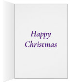 En Dieu Noël Bible chrétienne Citation Mot Art (Intérieur (Droit))