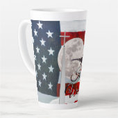 En Dieu, nous faisons confiance à Latte Mug (Angle gauche)