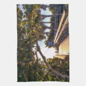 En direction de la plage Serviettes de cuisine (Vertical)