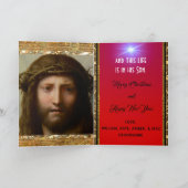 En dit is het getuigenis van Jezus Christus Kerstm Feestdagen Kaart (Binnen)