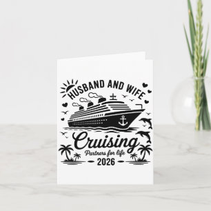 En Echtgenoot Echtgenote Cruise Vakantie Koppel Kaart