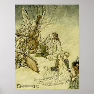 En een Fairy Song - Arthur Rackham Poster