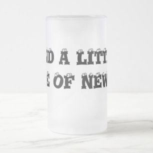 EN EEN KLEIN OGEN VAN NIEUWT! MATGLAS BIERPUL