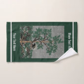 En een Porcupine in een pijnboom Handdoeken (Handdoek)