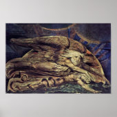 En Elohim Creëer Adam door William Blake Poster (Voorkant)