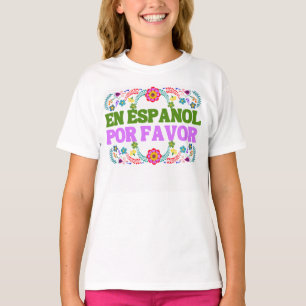 En Español Por Favor, Spaans leraar Gift Master T-shirt