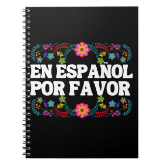 En Español Por Favoriet ,Spaanse leraar Gift Maest Notitieboek
