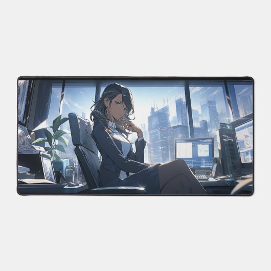 En fin d'après-midi dans mon bureau (Recto)