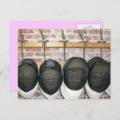 En Garde Briefkaart (Voorkant / Achterkant)