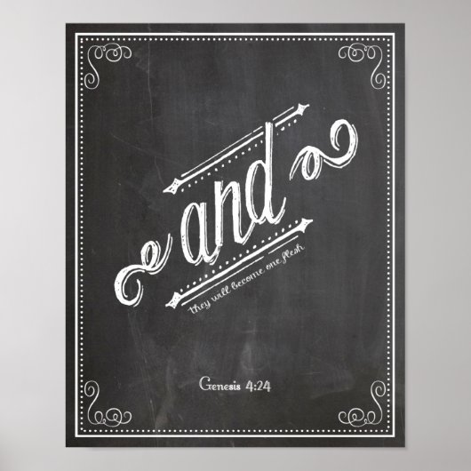 EN Genesis 4:24 verenigd Poster (Voorkant)