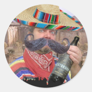 En grande partie autocollant inoffensif de Bandito