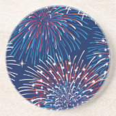 En Grès 4 juillet Dessous de verre de boisson Stone (Devant)