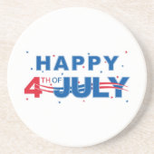 En Grès 4 juillet Dessous de verre de boissons (Devant)