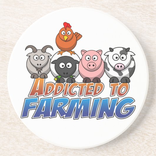 En Grès Addicité au Dessous de verre agricole (Devant)