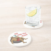 En Grès Aller avec le Dessous de verre de flux (Côté)