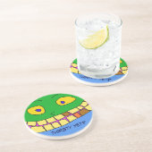 En Grès Amusant Soif Et Dessous de verre ! (Côté)