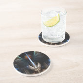 En Grès Angel Aile Épée De Dessous de verre Arkledieux IMW (Côté)