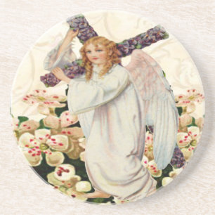 En Grès Angel avec Dessous de verre croisé