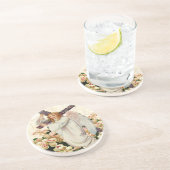 En Grès Angel avec Dessous de verre croisé (Côté)