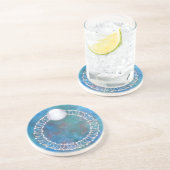 En Grès Anneau de Dessous de verre d'eau (Côté)