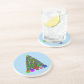 En Grès Arbre de Noël #3 Dessous de verre (Côté)