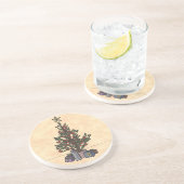 En Grès Arbre, dessous de verre (Côté)