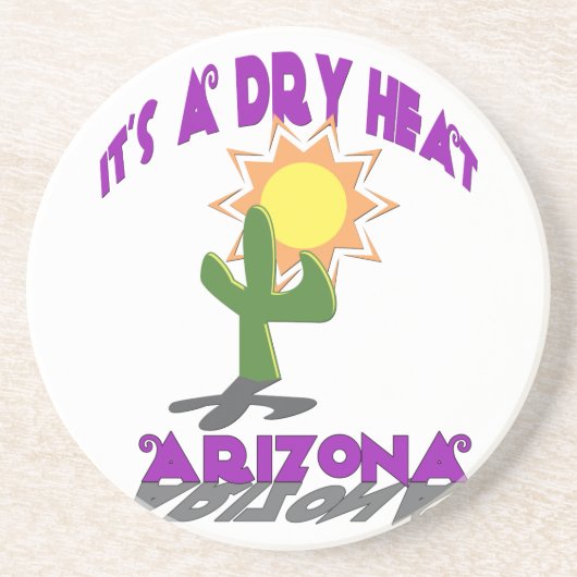 En Grès AriZona Un Dessous de verre à chaleur sèche (Devant)