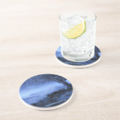 En Grès Aux dessous de verre du bord du monde (hiver) (Côté)