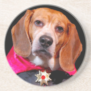 En Grès Beagle gothique, dessous de verre de Lugosi de
