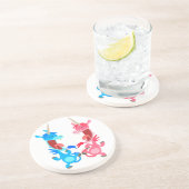 En Grès Belle Danson Dancing Unicorns Dessous de verre (Côté)