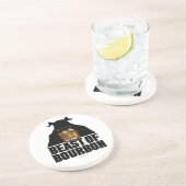 En Grès Bête Du Dessous de verre Bourbon (Côté)