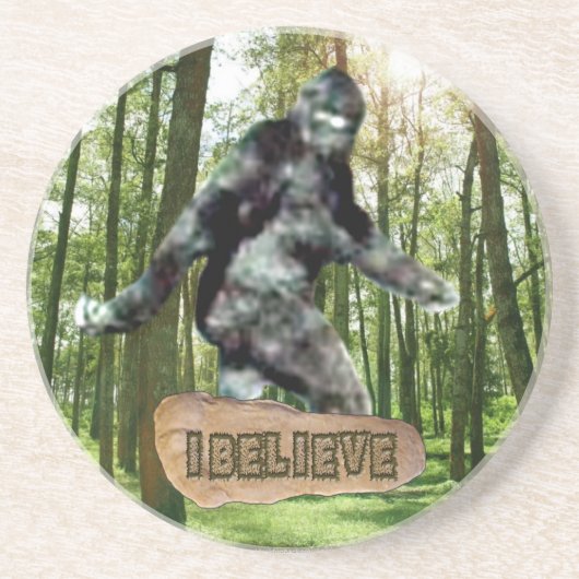 En Grès Bigfoot I croient des dessous de verre (Devant)